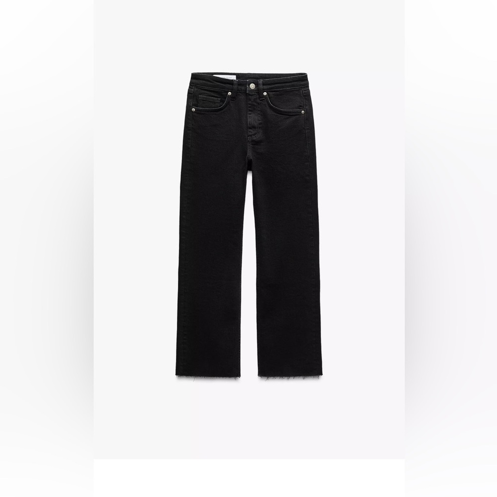 Zara FLARED CROPPED HIGH WAIST
TRF JEANS